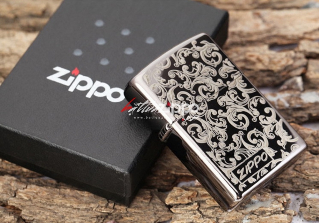 Bật lửa Zippo chính hãng 150 in hoa văn