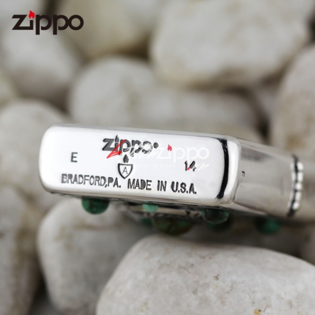 Bật lửa Zippo chính hãng  phiên bản Nhật họa tiết ngọc