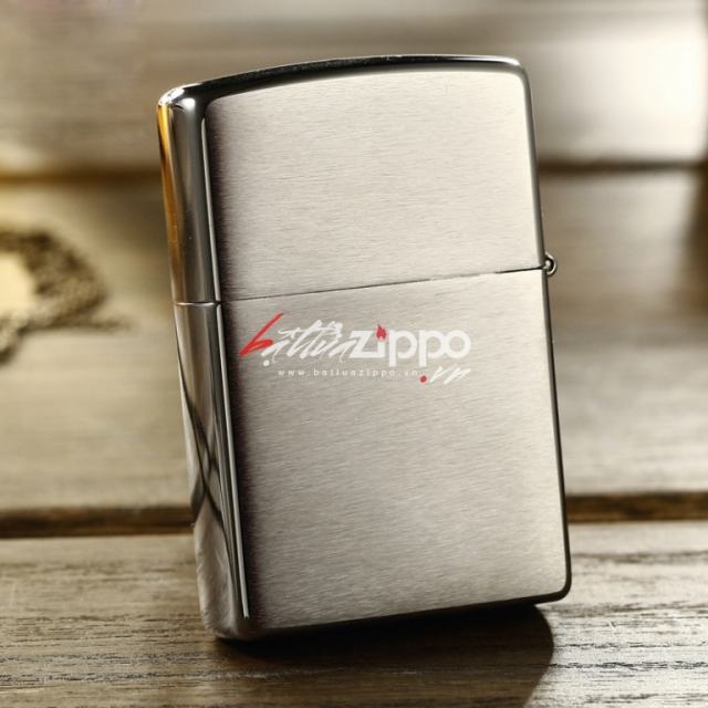 Bật lửa ZIppo chính hãng bạc khắc logo ZIPPO