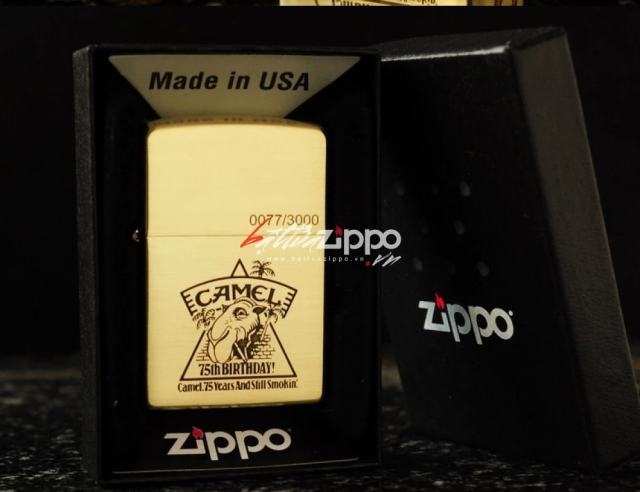 Bật lửa Zippo chính hãng Camel phiên bản LIMITED