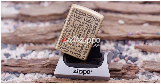 Bật lửa Zippo khắc chữ Zippo phiên bản giới hạn