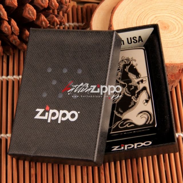 Bật lửa ZIppo chính hãng khắc Pegasus phiên bản giới hạn