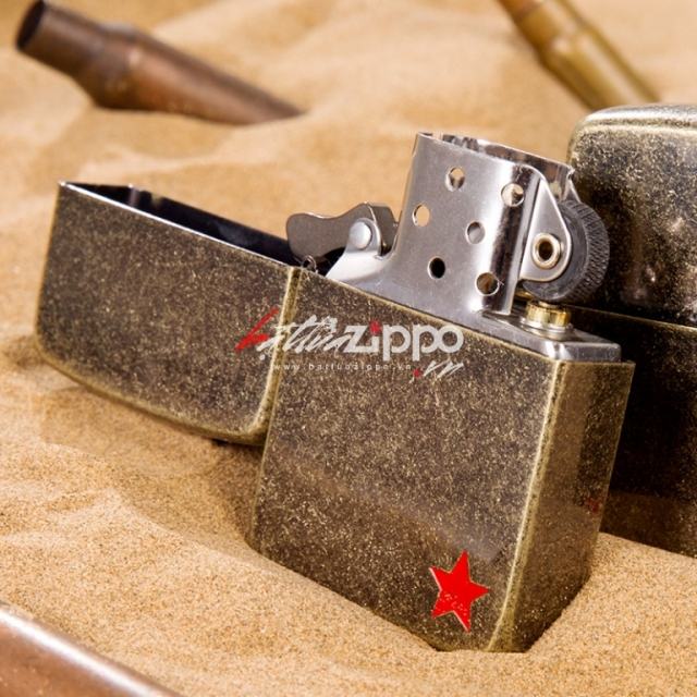 Bật lửa Zippo phiên bản  Lasherweave Red Star 1941 New