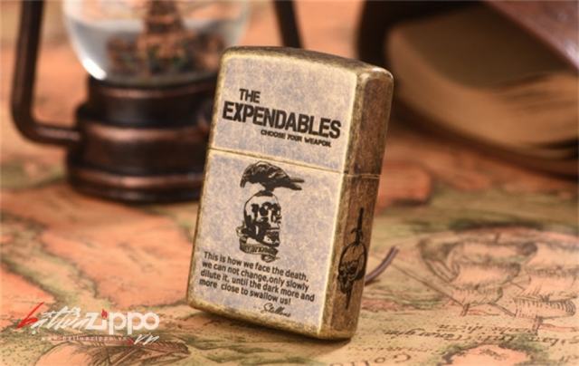 Bật lửa Zippo phiên bản đồng cổ The Expendables