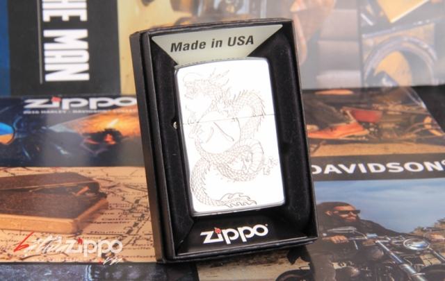 Bật lửa Zippo phiên bản Dragon (Silver)