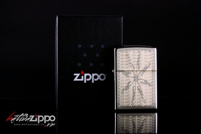 Bật lửa Zippo phiên bản bông hoa mặt trời