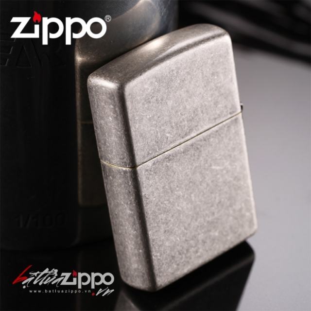 Bật lửa Zippo phiên bản Antique Bạc Dòng Jack Daniels 81