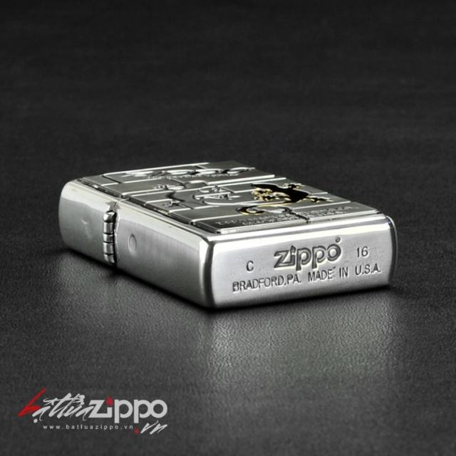 Bật lửa Zippo Windproof Lighter Bihumanbu
