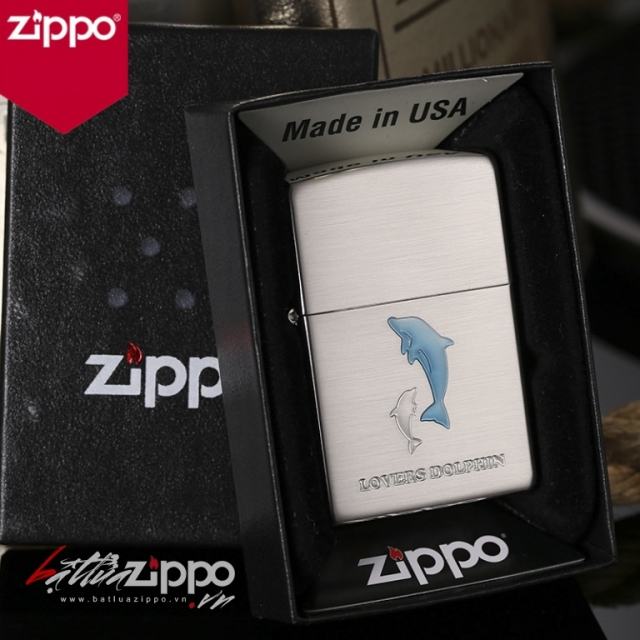 Bật lửa Zippo phiên bản Japan Cá heo