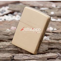 Bật lửa Zippo chính hãng 204 khắc Soild Brass - Mã SP: ZPC0109