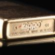 Bật lửa Zippo chính hãng 207G Vàng mờ cát xước