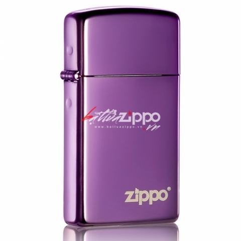 Bật lửa Zippo Chính hãng AuThenTic màu tím