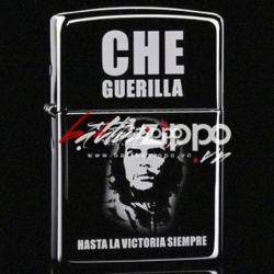 Bật lửa Zippo chính hãng đen hình Che Guevara - Mã SP: ZPC0216