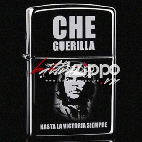 Bật lửa Zippo chính hãng đen hình Che Guevara