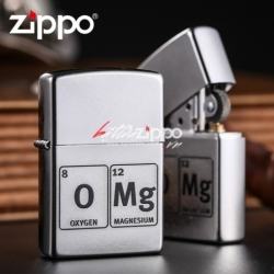 Bật lửa Zippo chính hãng khắc nhẹ công thức OMG - Mã SP: BL00441