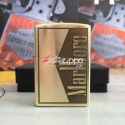 Bật lửa Zippo đồng khắc Marlboro phiên bản giới hạn - Mã SP: BL00494