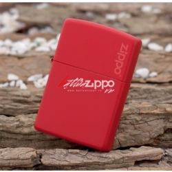 Bật Lửa Zippo Màu Đỏ Bạc Đô - Mã SP: ZPC0285