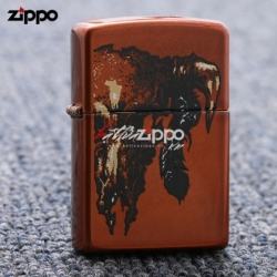 Bật lửa Zippo Mỹ chính hãng phiên bản hóa thạch hộp sọ - Mã SP: BL00445