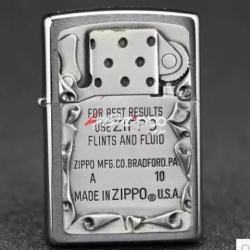 Bật lửa Zippo phiên bản Châu Âu khắc mô hình Zippo - Mã SP: ZP080