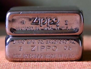 bật lửa zippo replica 1941 nắp vòng